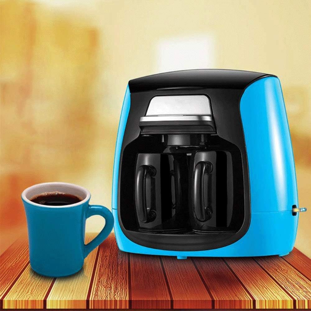 Mini Cup Coffee Machine Home Automatic Drip Coffee Machine Tea Machine(Orange)