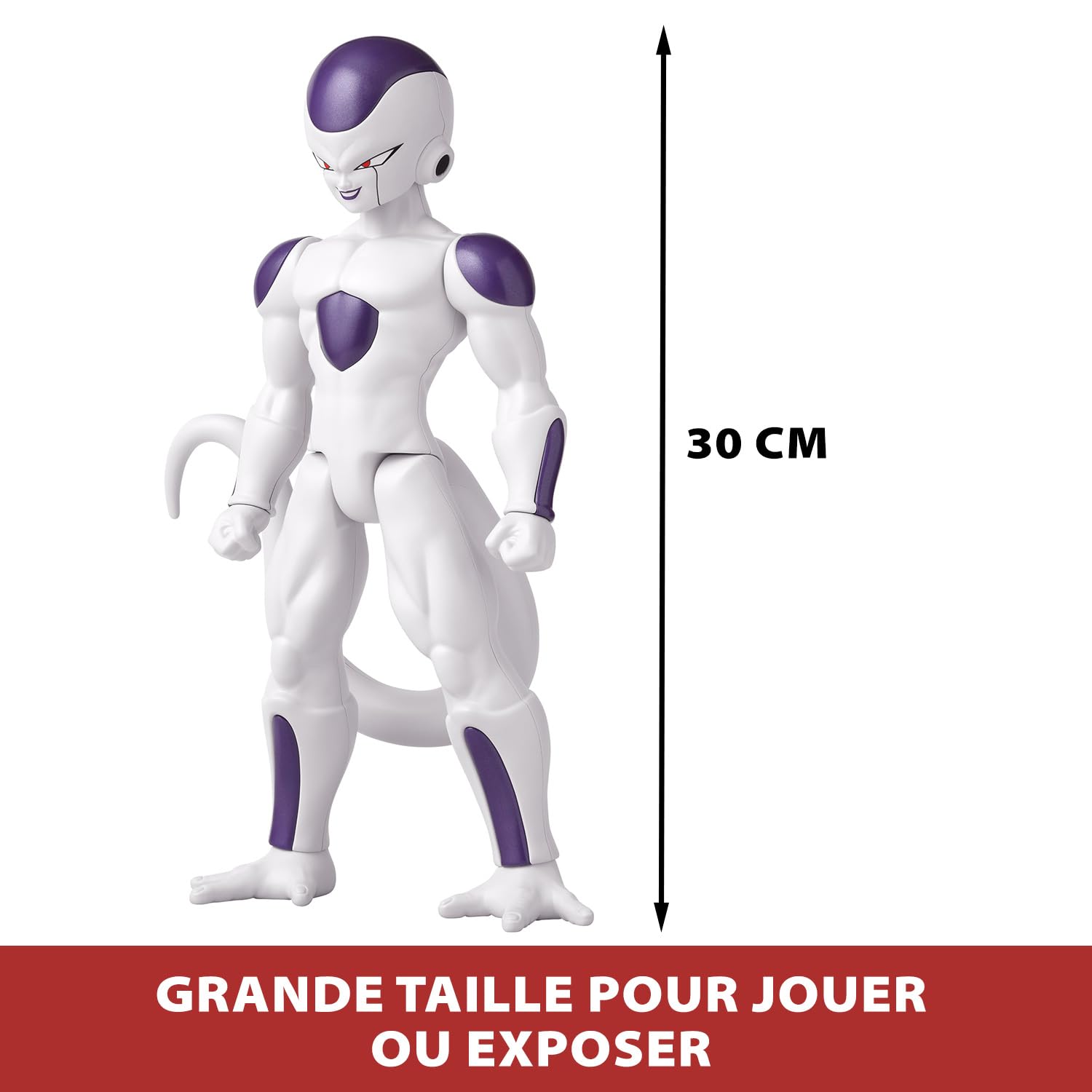 BANDAI - Dragon Ball Super - Figurine géante Limit Breaker - Figurine Freezer 4è Forme - Licence Officielle Dragon Ball - Grande Figurine Frieza 4th Form 30cm - Jouet Enfant 4 Ans et + - 36828
