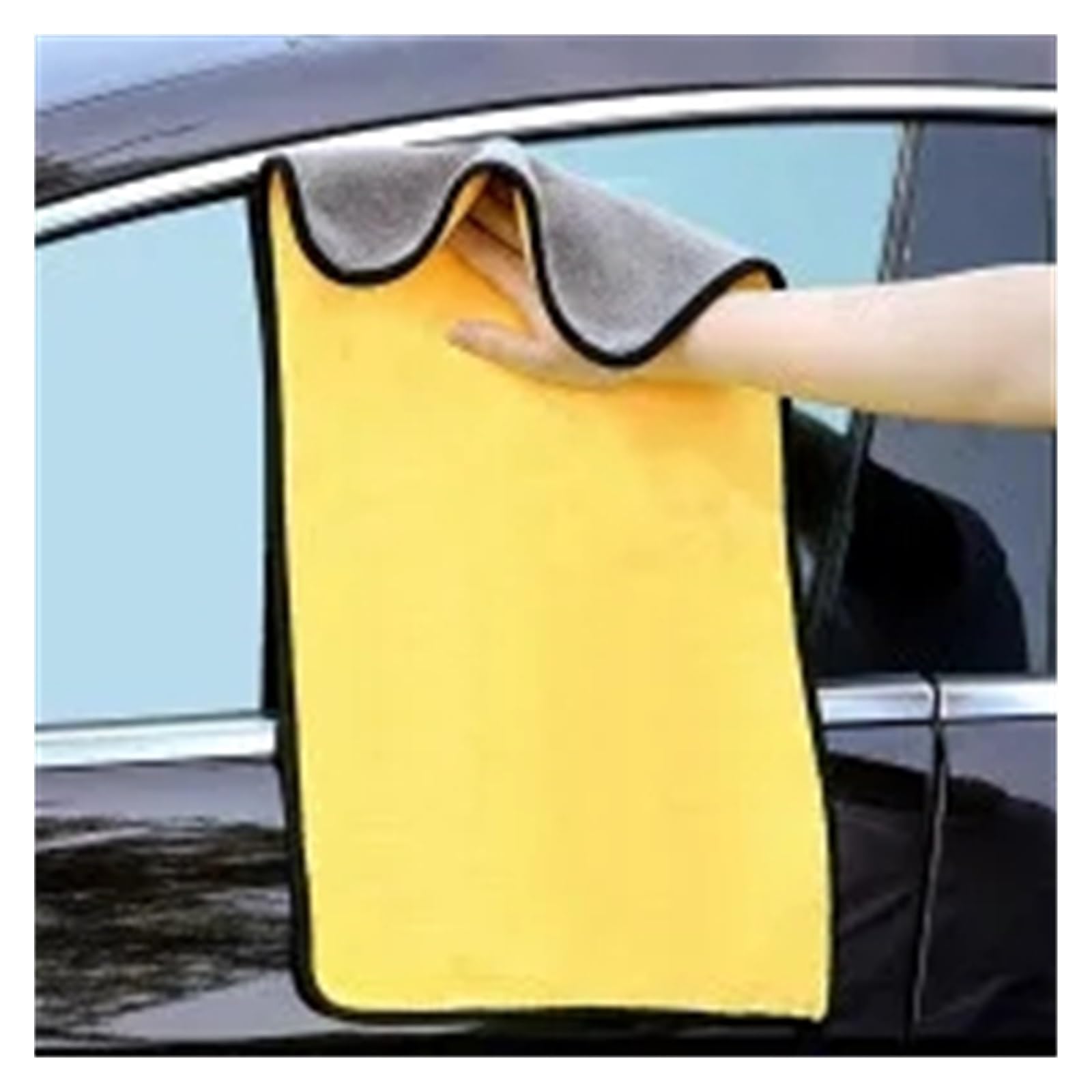 Asciugamano in microfibra per la pulizia dell'auto Panno in microfibra per auto Panno per lavare Panno pulito Multifunzione per lavaggio auto Asciugamano per asciugatura Dettagli automatici Pulisci