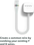 ecobee Power Extender Kit C-Wire Adapter - for ecobee Smart Thermostat Essential - Programmable WiFi Thermostat Accessory