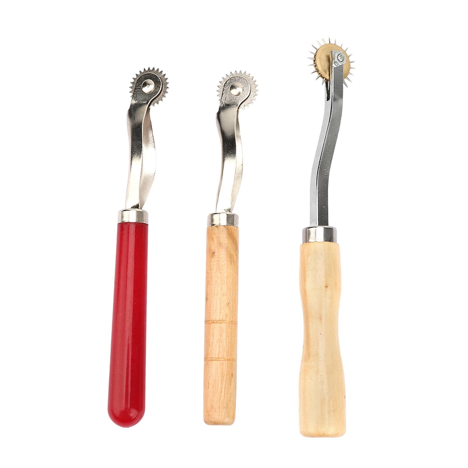 Ojiva® 3Pcs Tracing Wheel Wood Handle Perforator for Leather Crafts Sewing | VersatilityThe Stitch Marking Spacer Tools Are Ideal For Leatherwork, Paper Crafting, Fabric Projects, And More. They Are-image-8