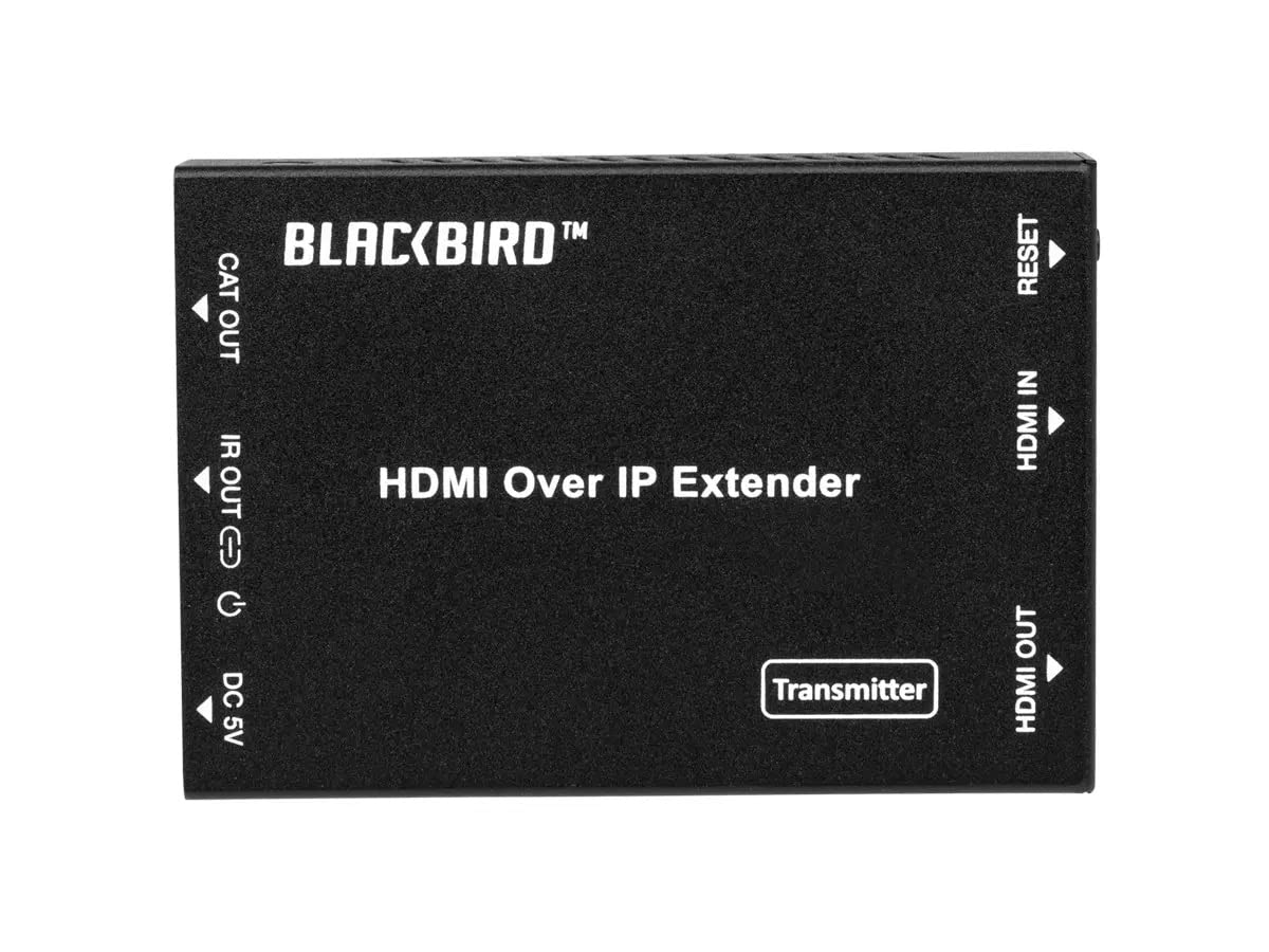 Monoprice Blackbird H.265 HDMI Over IP Kit Splitter System and Extender Up  to 100m 1080p,
