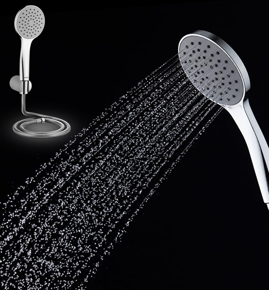 ALTON SHR22350 ABS, 4-INCH, Single Function Hand Shower With 1.5 Meter Shower Hose Pipe & Wall Hook (B0CHYFWVGP) Amazon Price History, Amazon Price Tracker