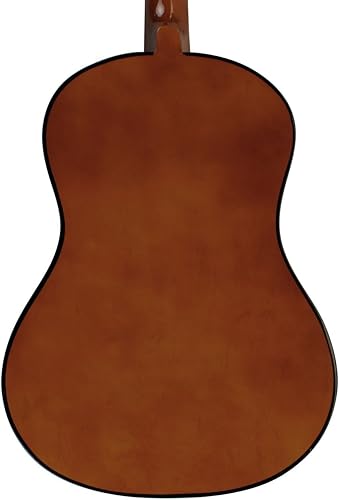 Miniatura 8 de Kit de guitarra acústica YMC para principiantes y estudiantes de 38 pulgadas con una funda una correa 9 púas de grosor 3 2 protectores de púas un