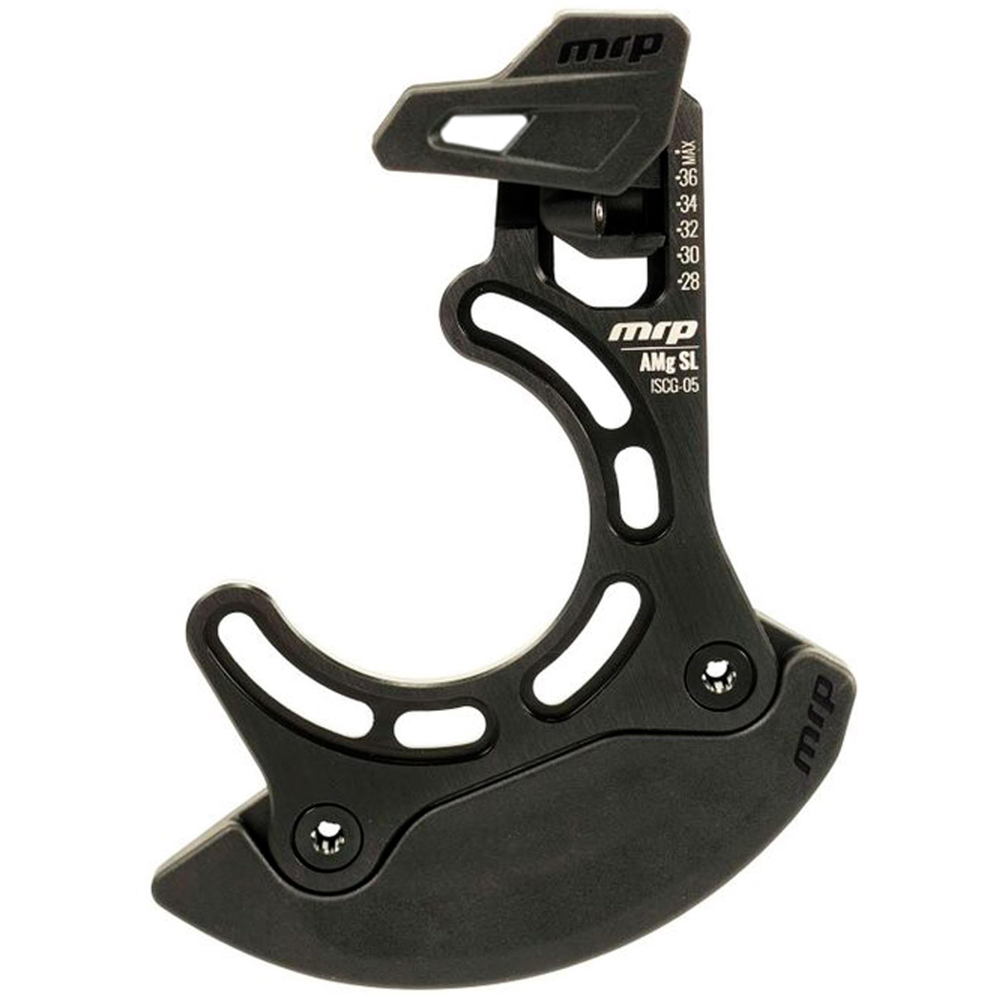 MRP AMg SL Chainguide - Guida Catena Per 32-36t, ISCG-05, Piastra In Alluminio Nero