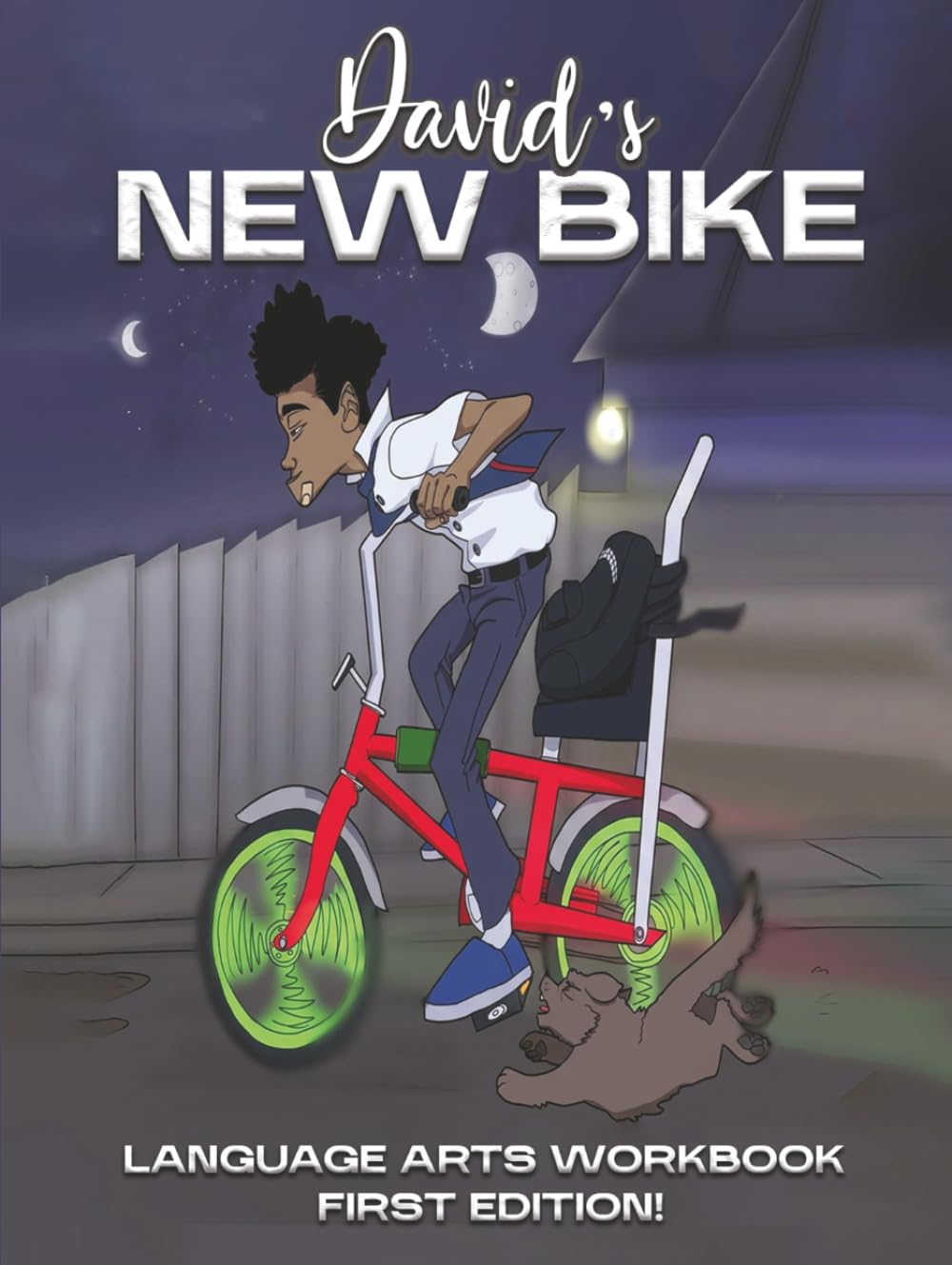 David's New Bike: Language Arts story and workbook