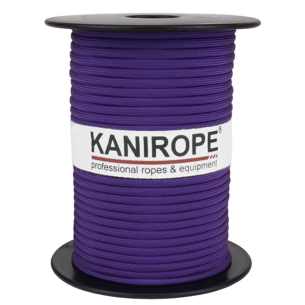 Kanirope® Paracord XPRO ø3,8mm 500m Violett 32-Fach geflochten