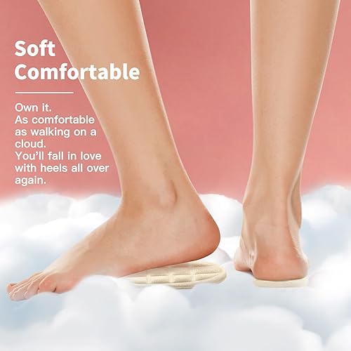 Miniatura 2 de Almohadillas de talón para aliviar el dolor de talón, talones, almohadillas de talón para zapatos, inserciones de talón para mujeres, almohadillas