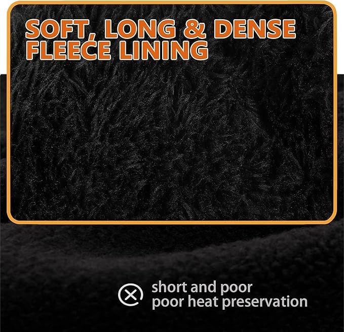 Winter Gloves Waterproof Windproof for Cold Weather, Touchscreen Gloves for Men Women, Driving, Running, Hiking, etc - Image 3