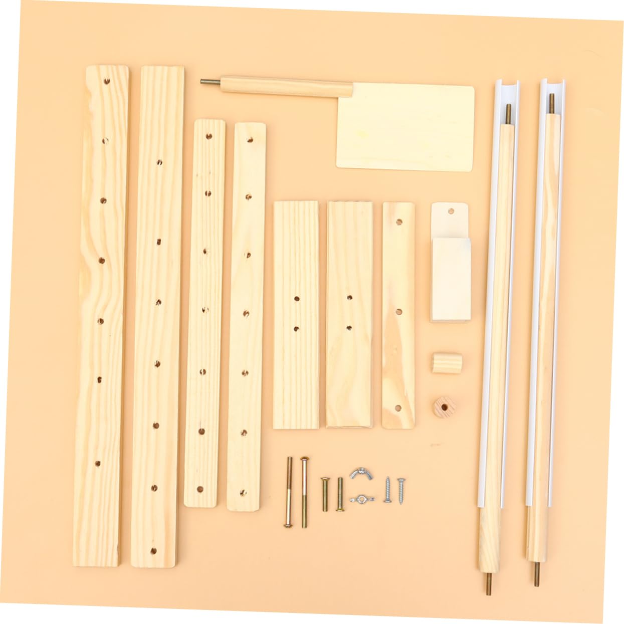 Hohopeti Weaving Frame Adjustable Stand Cross Stitch Holder Frame for Embroidery Sturdy Safe Material