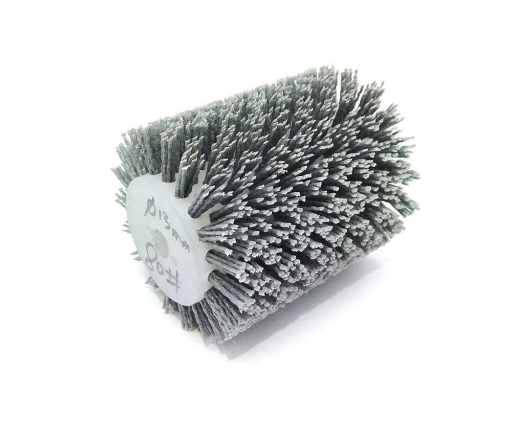 Cabezal de pulido y esmerilado 120 * 100 * 13 mm de nylon Muela de pulido rueda 80-400# Cepillo de la Muela de la carpintería (Mesh : 240#)
