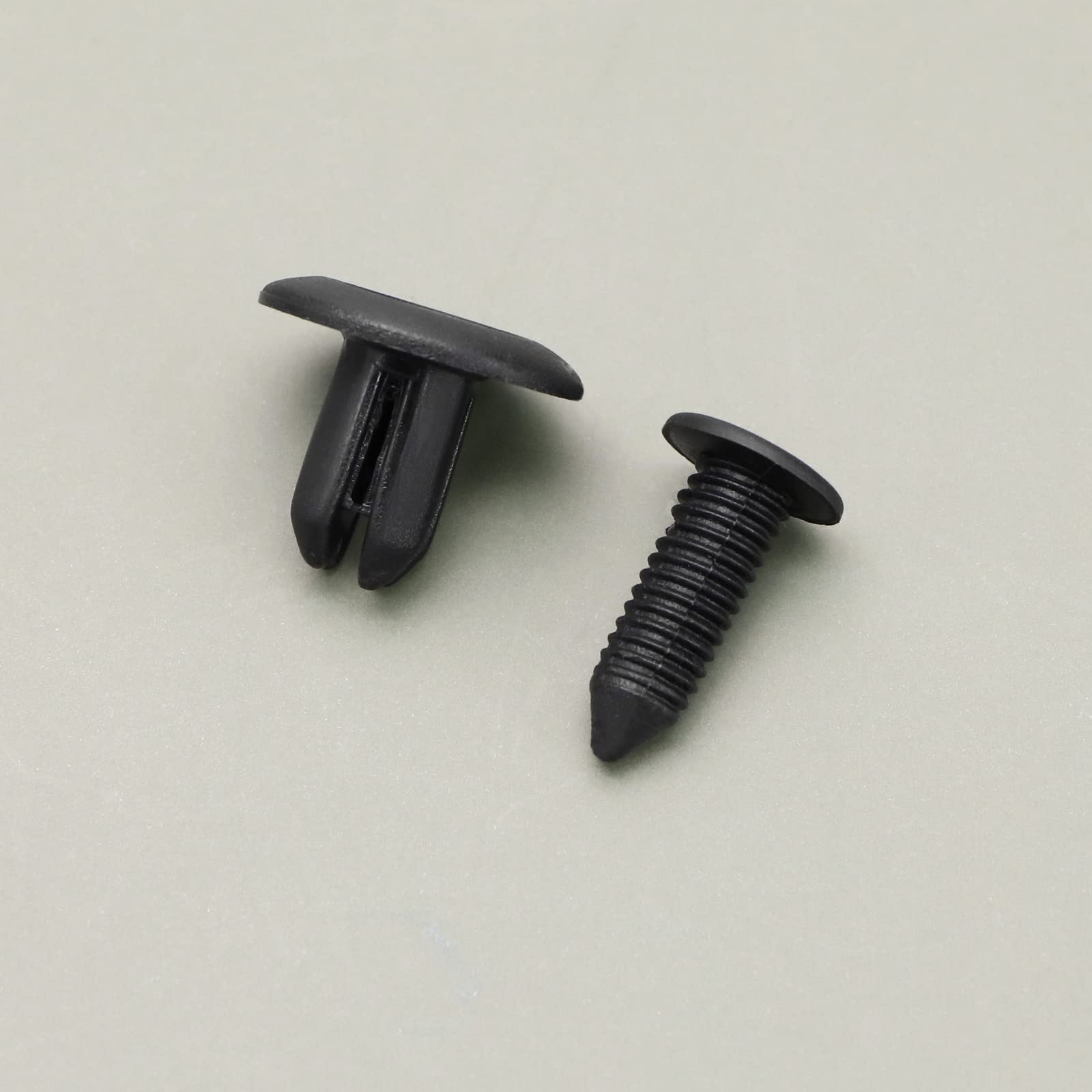 Clip Espansione Auto 50pz - 10mm Foro | Grigio | Per Paraurti E Parafanghi | Ricambio Universale - Foto 8