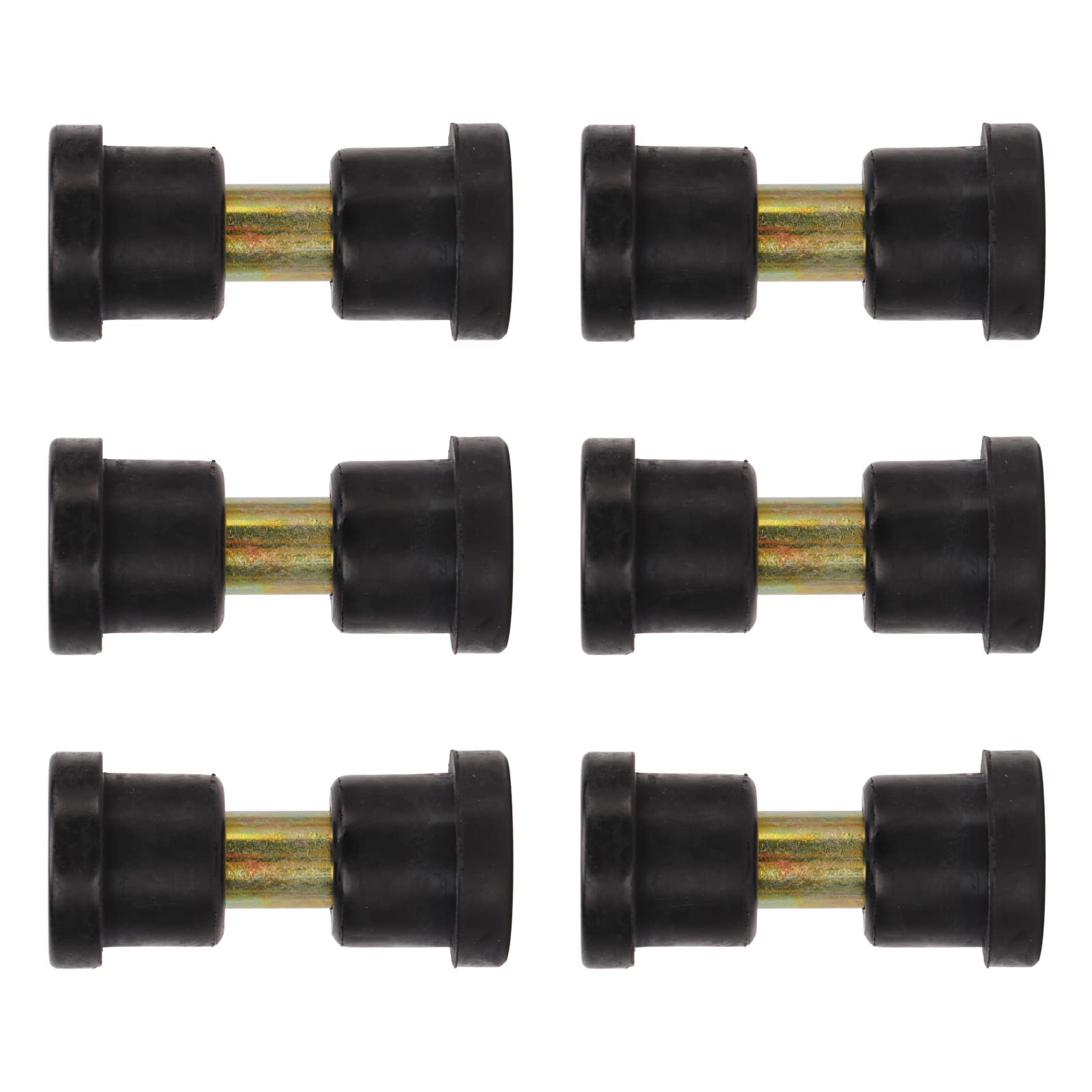 CHICIRIS Kit Boccola Sospensione Posteriore, Ricambio Durevole Molla a Balestra, Set Manicotto per Veicoli Ricreazionali Golf Cart e Strutture Esterne