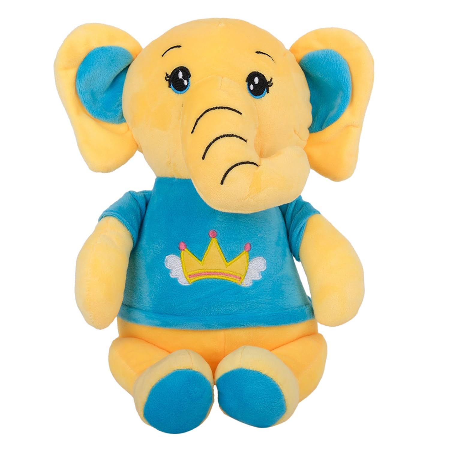 Dukiekooky Cute Elephant Plush Toy|Soft Stuffed Animal|for Boys & Girls | Ideal for Gifting & Special Occasions | Hight- 25 CM