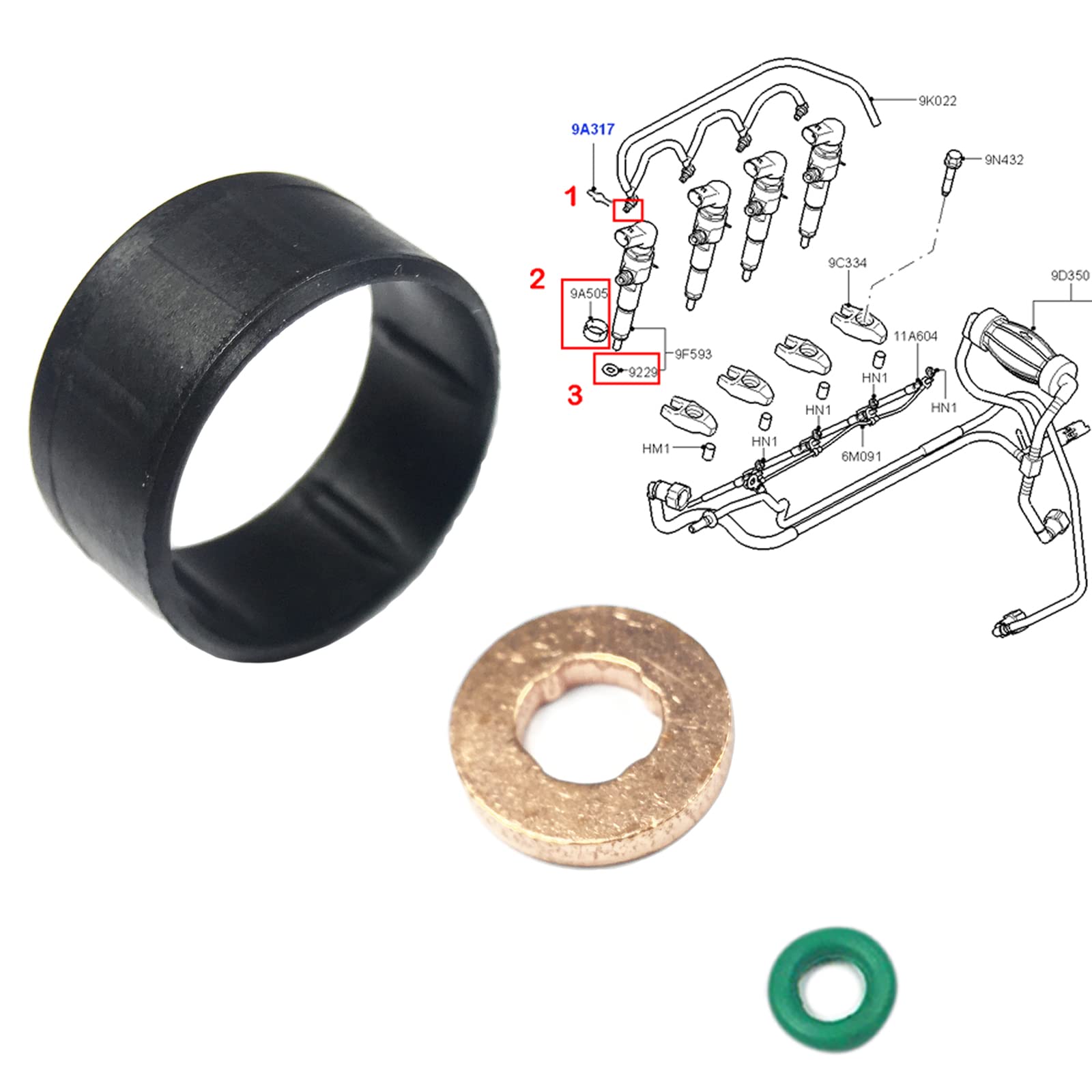 Para Kit De Lavado De Juntas De Junta Tórica Nbr Con Junta | Meses Sin Interés