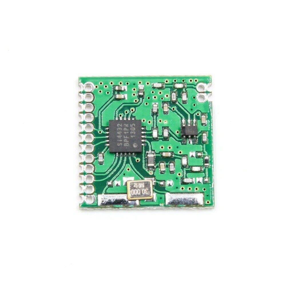 2 Modules Sans Fil SI4432 470MHz/433MHz Portée 1000m - Neufs - Communication Radio