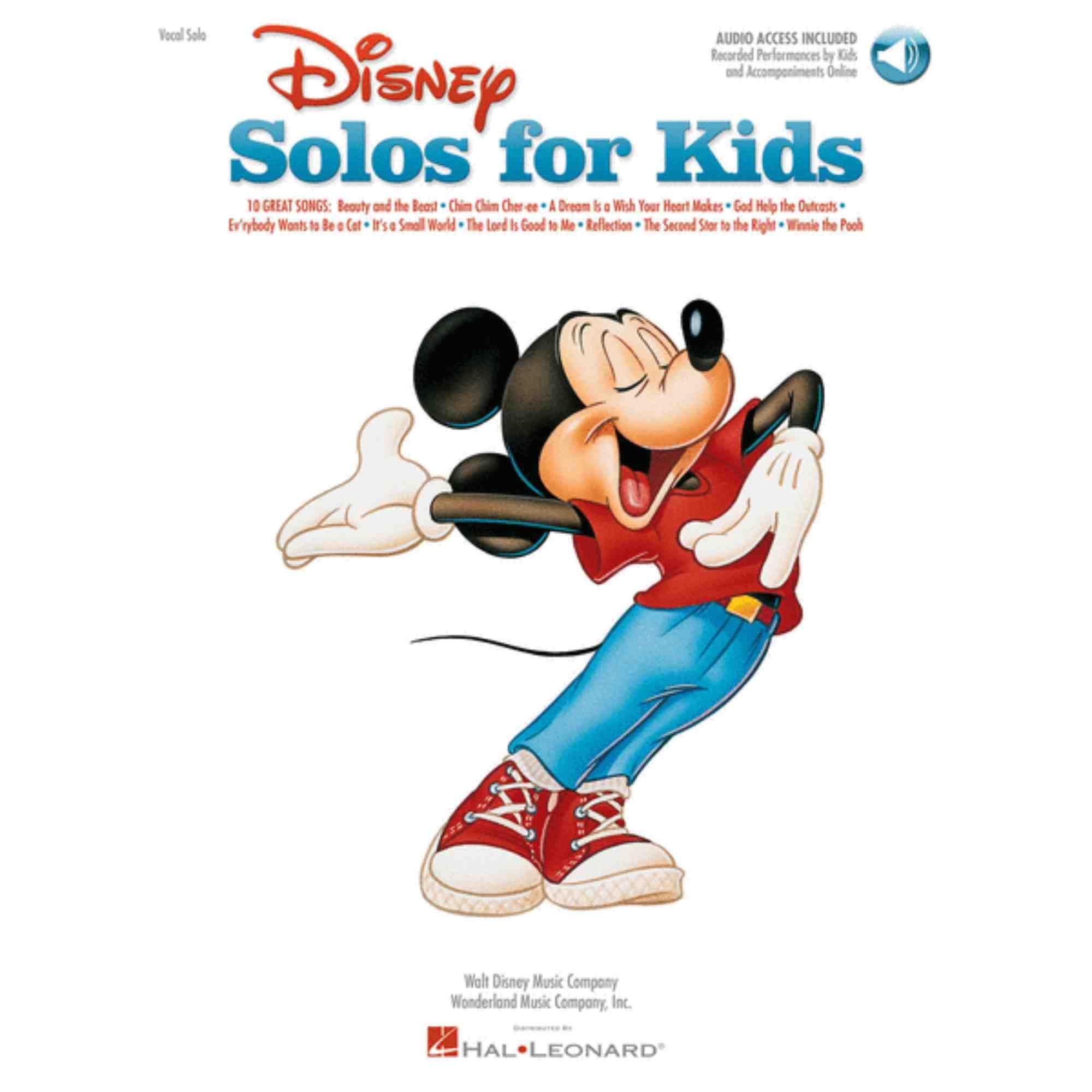 Disney Solos for Kids (Vocal Collection) with online audio