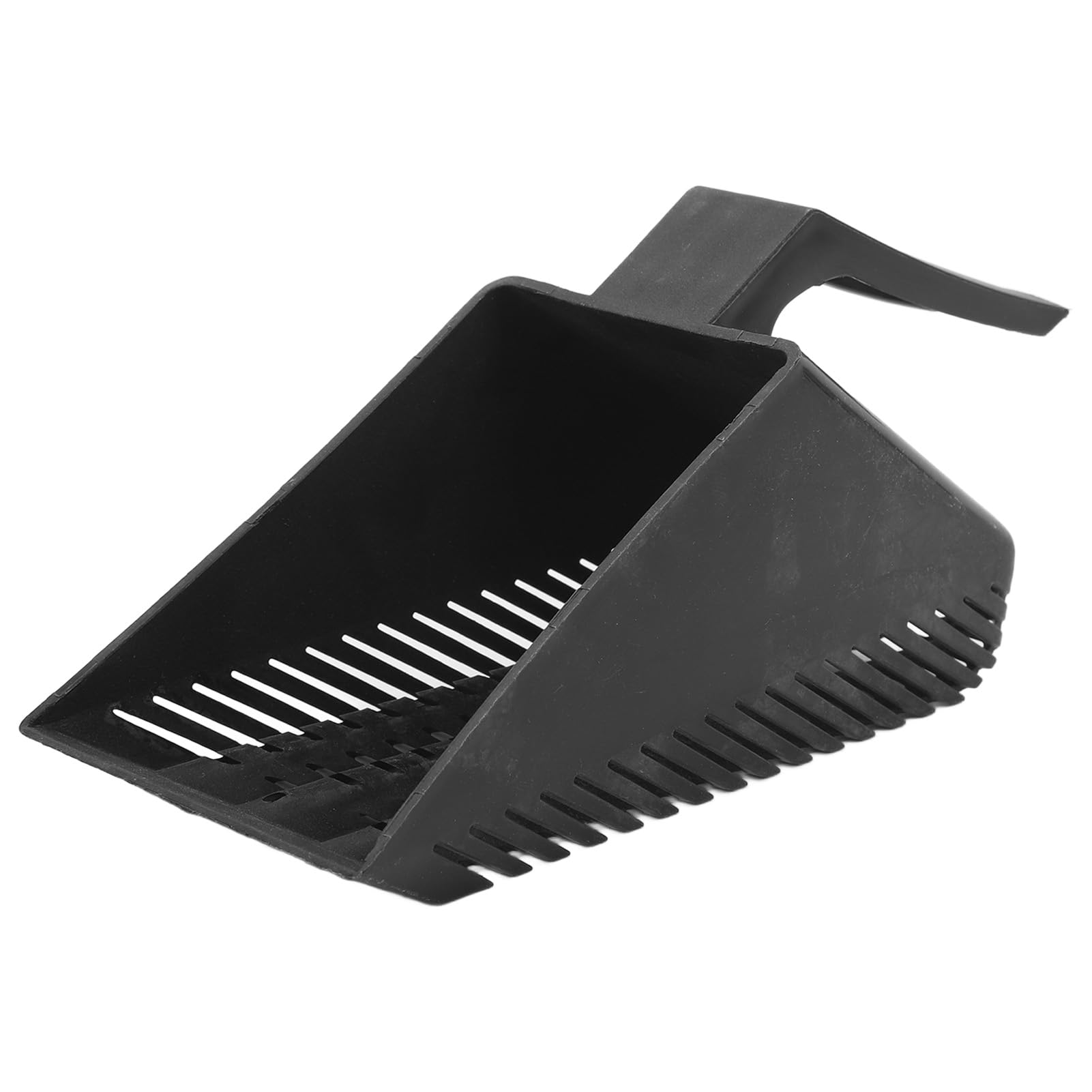 YOUTHINK Compact Aquarium Gravel Strainer Shovel Rounded Corner Design for Easy Maintenance Black, Applicable Scene: Fish