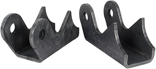 Soldadura universal del lado del eje resistente en soportes de choque - Par - Corte CNC 3/16 "Placa gruesa de acero compatible con XJ TJ JK YJ