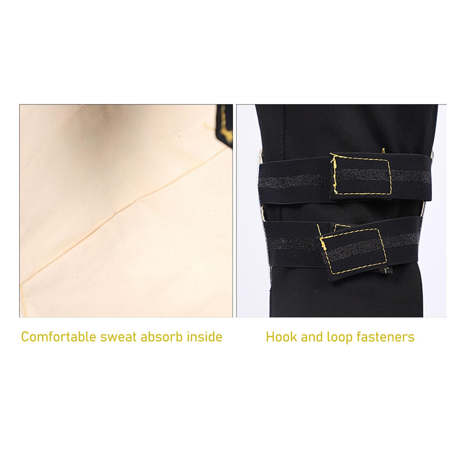 Welding Leg Pad, 1 Pair Welding Knee Heat Anti Radiation for Garage