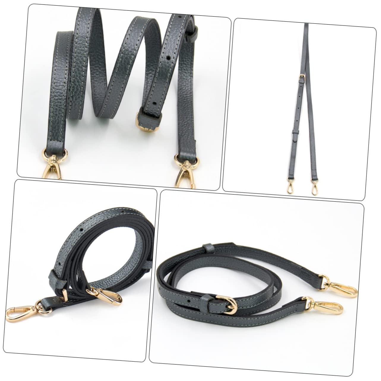 3stücke Verstellbarer Schultergurt Für Taschen Mit Goldenen Schnallen Als Ersatzriemen Für Handtaschen Und Umhängetaschen