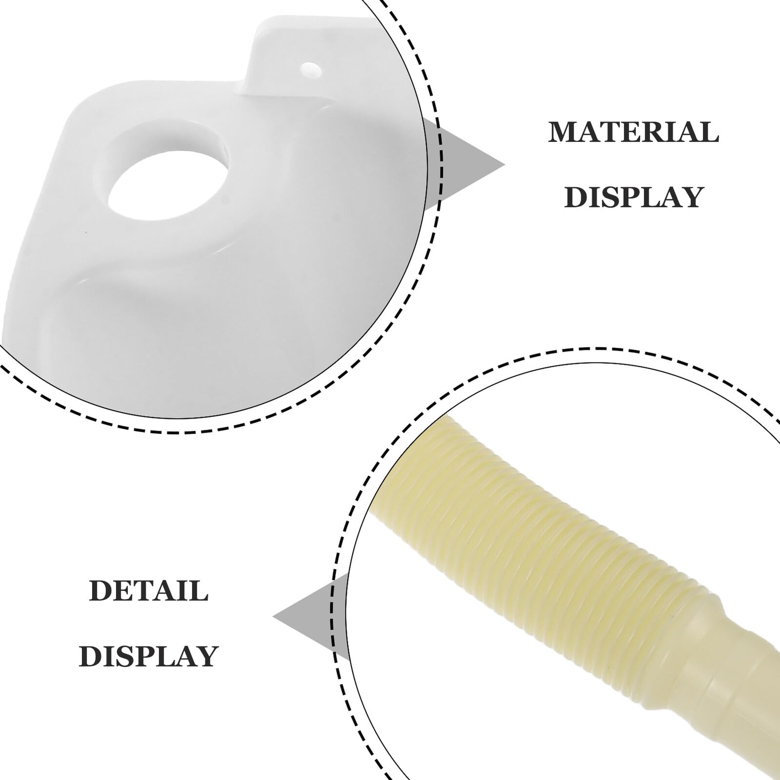 CLISPEED Lavabo Angolare Piccolo per Bagno Bianco in Plastica con Montaggio a Parete Facile senza Foratura Design Moderno e Pulizia Rapida Adatto a Piccoli Spazi e Balconi