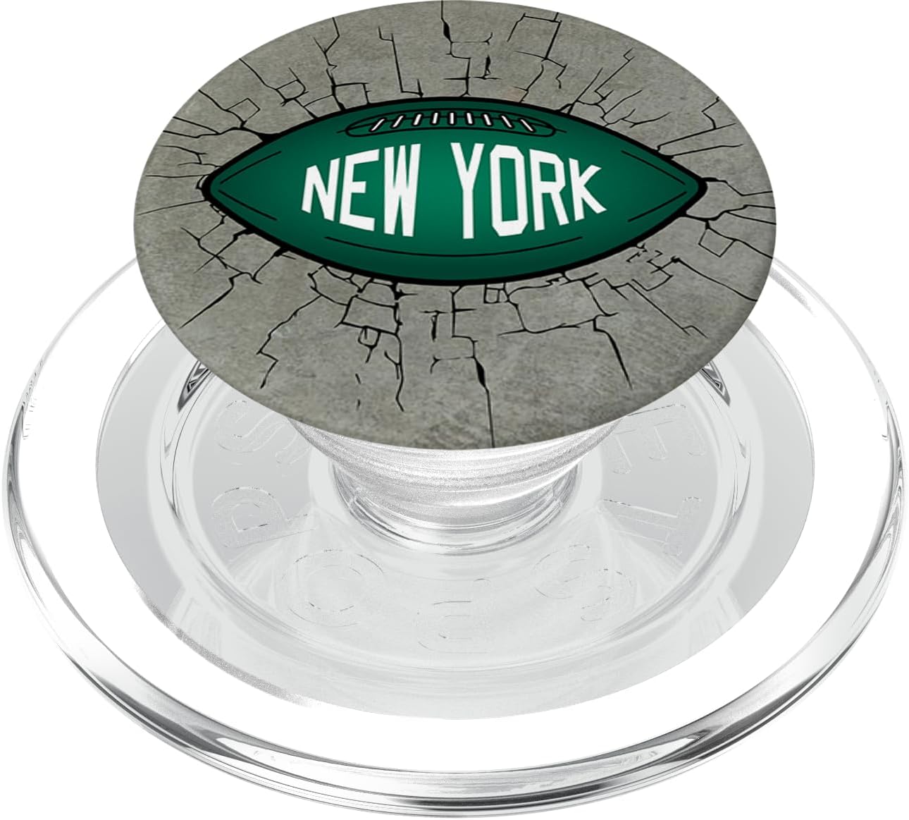 Mean Green New York Football - Sports Fans PopSockets PopWallet for MagSafe