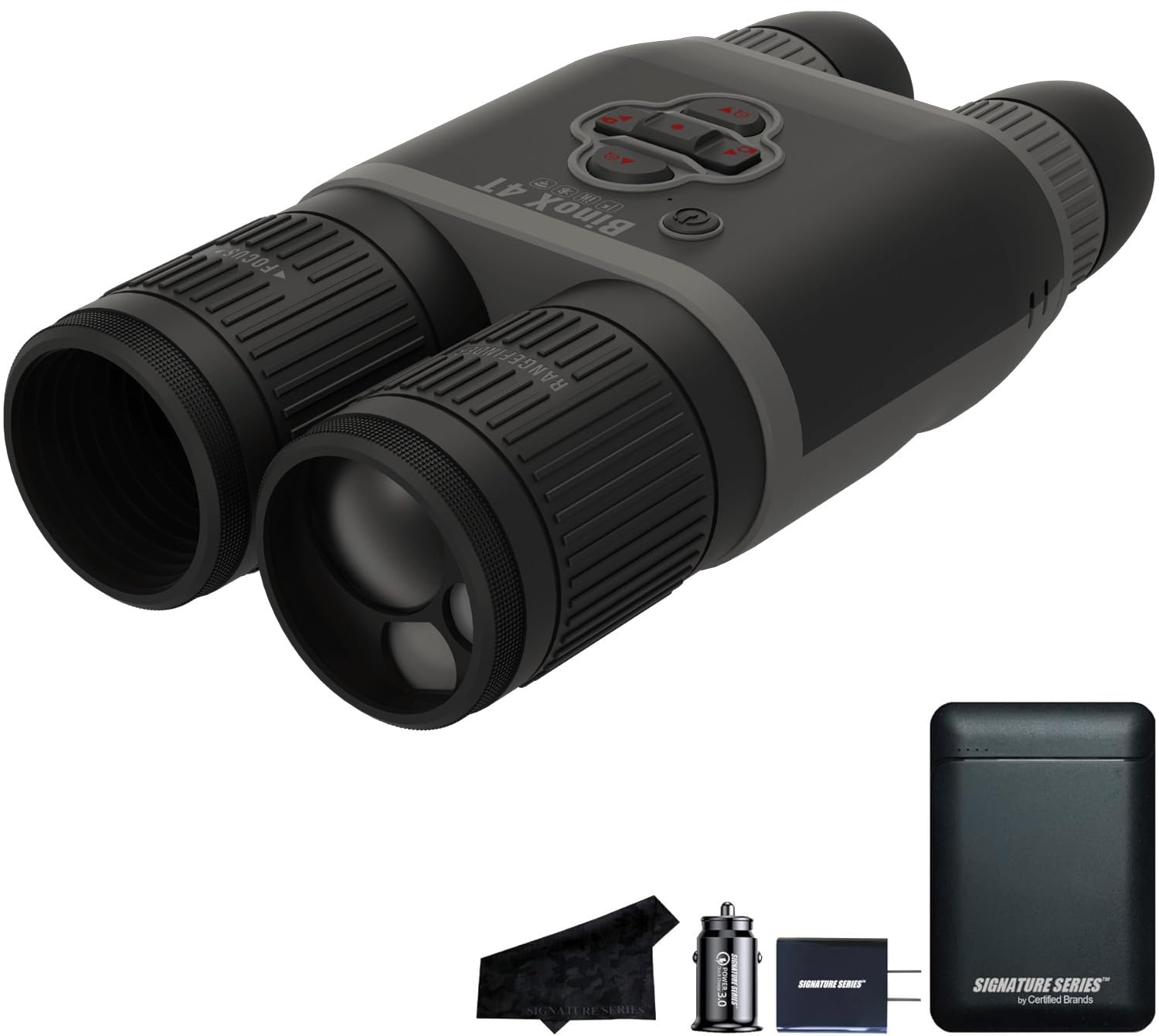 Sponsored Ad - ATN BionX 4T 640 Thermal Binocular with Gen 4 640x480, 60Hz, <25 mK Sensor | 1-10x Magnification | Built-in Laser Rangefinder, Live Streaming Capable | Exclusive Signature Series Power Kit