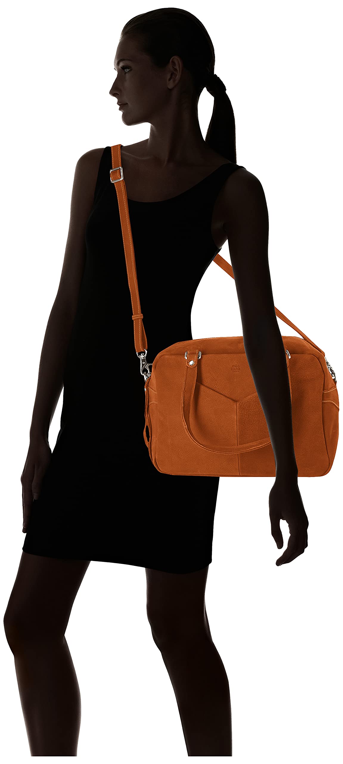 Mila Louise Shopping Bag, Camel (Brown)