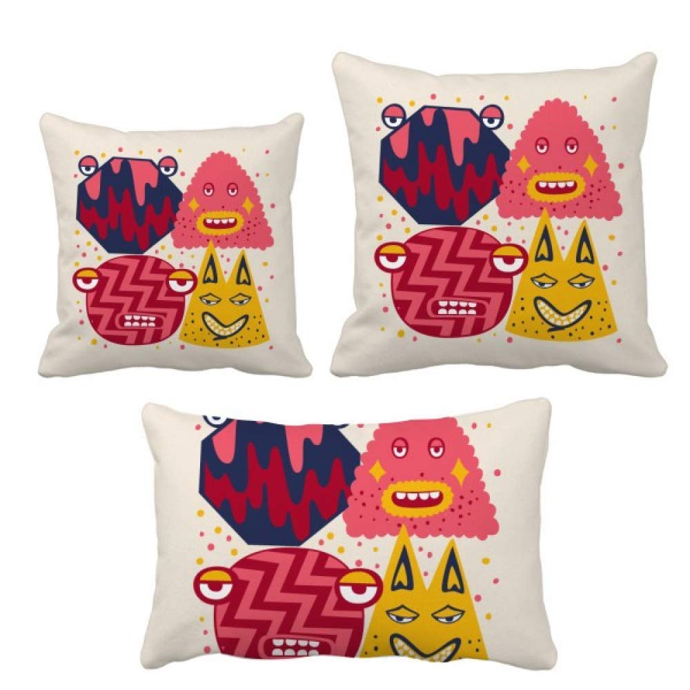 Housse de coussin pour canapé motif espace univers décoratif