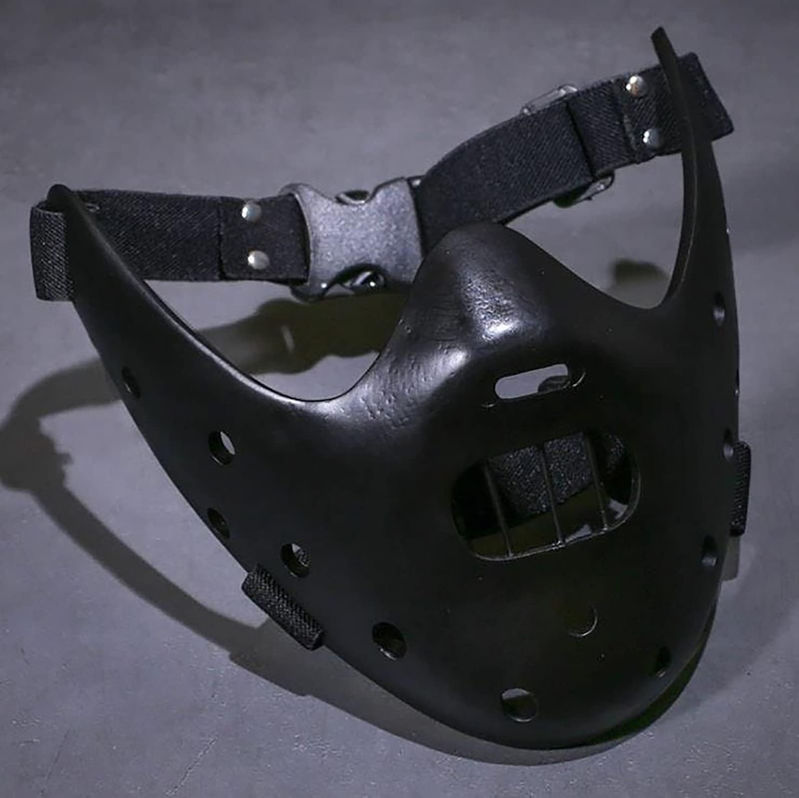 Hannibal Lecter Maschera Horror Film Giocattoli Con Maschera Spaventosa Decorazione Viso In Resina Per Halloween Cosplay E Carnevale
