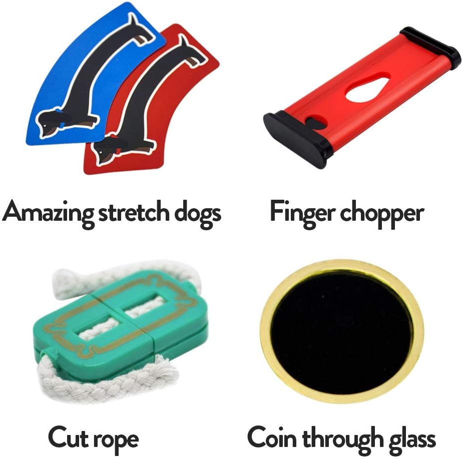 Magic Set Magic Kit For Kids Science Toys for Children Including 25 Classic Tricks Easy To Play Magic Best Gift For Boys Girls and Adult : Toys & Games