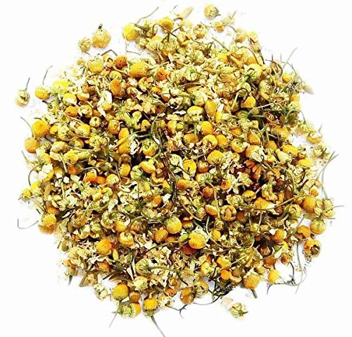 Image of Siyacha Tea Chamomile Flower Herbal Infusion, Super Food, Ayurvedic Tisane, Whole Flower Buds Of Chamomile, Caffeine Free Herbal Loose Leaf Beverage, Relaxing Soothing, (50 Grams)
