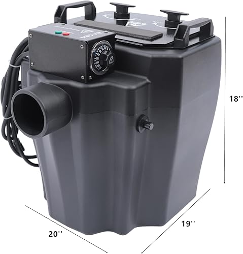 Miniatura 4 de Máquina de niebla de humo de escenario 6000 W CO2 Jet Efecto de escenario Máquina de hielo seco 2150ft Cobertura Halloween Boda Disco Club Fiesta de