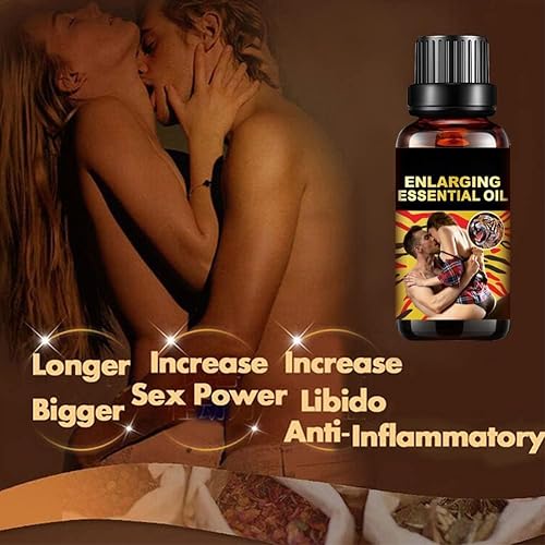 Miniatura 3 de Aceite de masaje para hombres para sexo -Mejora sexual Crema de erección Aceite de crecimiento del pene más largo más grueso Masaje energético