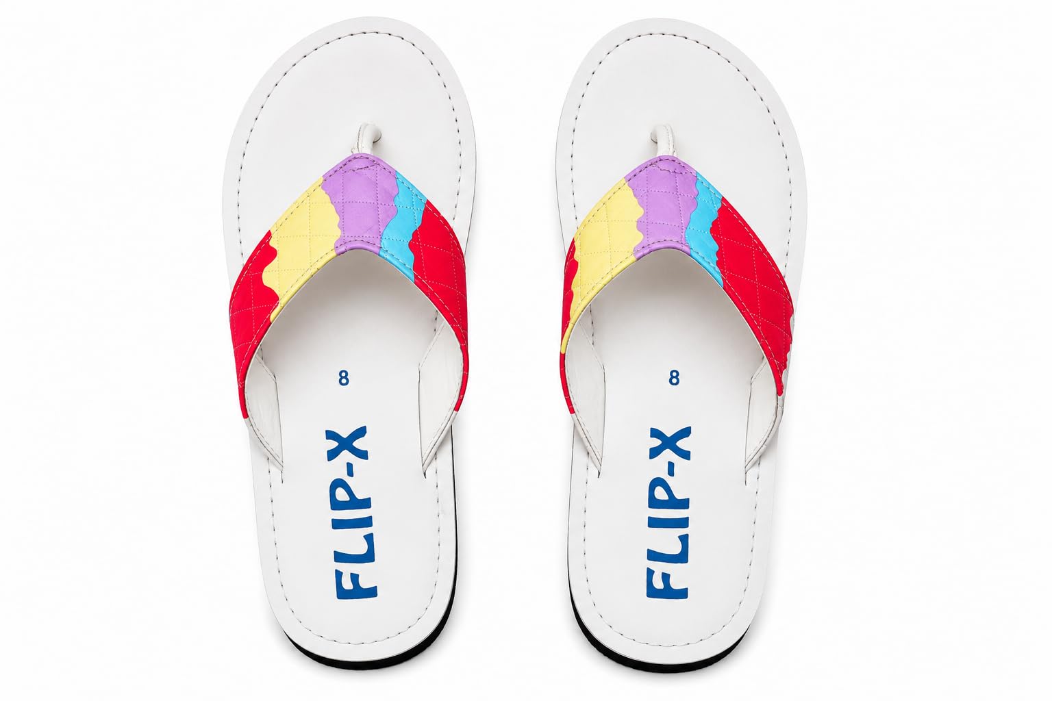 Flip-X Signature Men’s Slippers | Premium Multicolor Camo Flip-Flops with TPR Sole & Stitched Design | Ultra Comfortable and Durable Modern Design Footwear-image-36