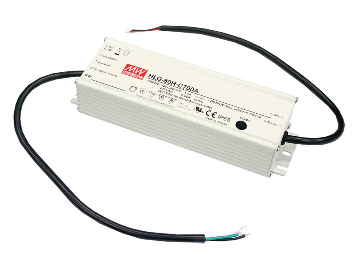 MW Mean Well HLG-80H-24D 24V 3.4A 81.6W Switching LED Single Output Power Supply with PFC-image-23