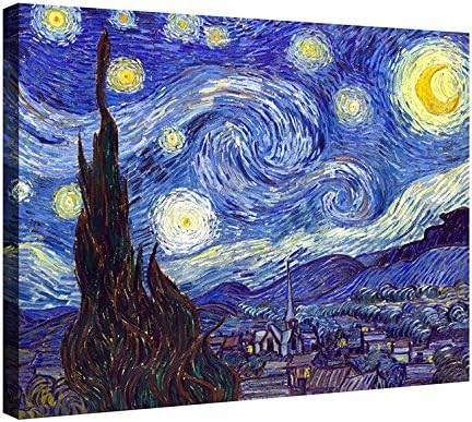 Phoenix Décor F26 Stretched and Framed Modern Abstract Canvas Wall Art Paintings, 12 x 16 inch