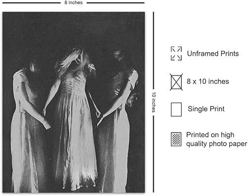 Miniatura 2 de Witch Decor - Wicca Wall Decor - Pagan Gifts - Paganism - Witches Coven - Witchcraft Wiccan Supplies - Gothic Wall Art Poster - Scary Creepy Goth