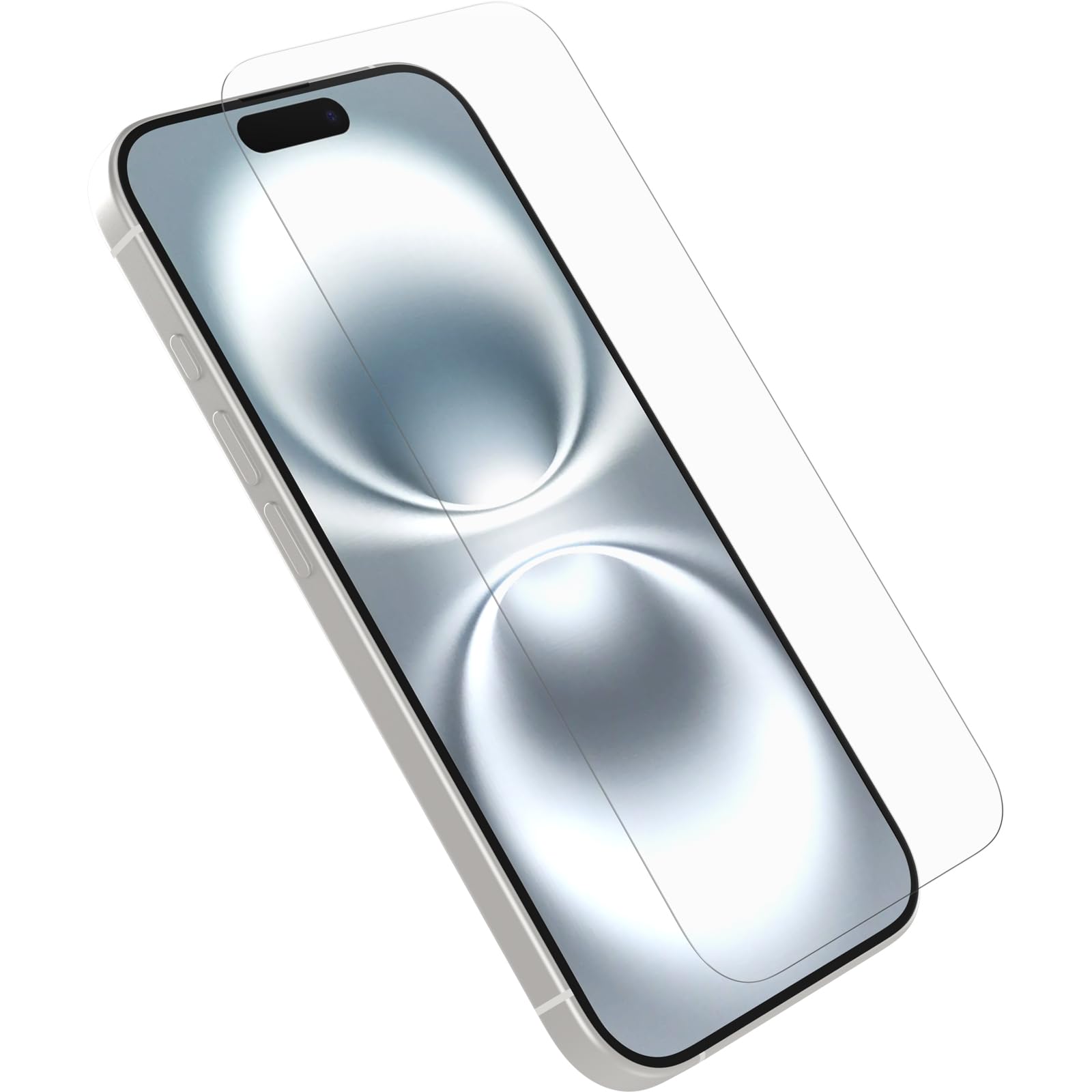 OtterBox Glass Screen Protector for iPhone 16, Tempered Glass, Scratch Protection, Drop Defense for Shatter Protection, Non-Retail Packaging