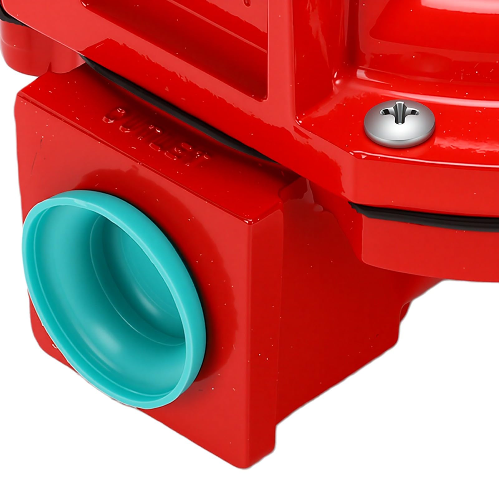 Fafeicy Regulador de Presión de Gas Natural Ajustable de 4-6 PSI, Válvula de Primera Etapa NPT de 3/4 Pulgadas para Sistemas Industriales Comerciales Domésticos