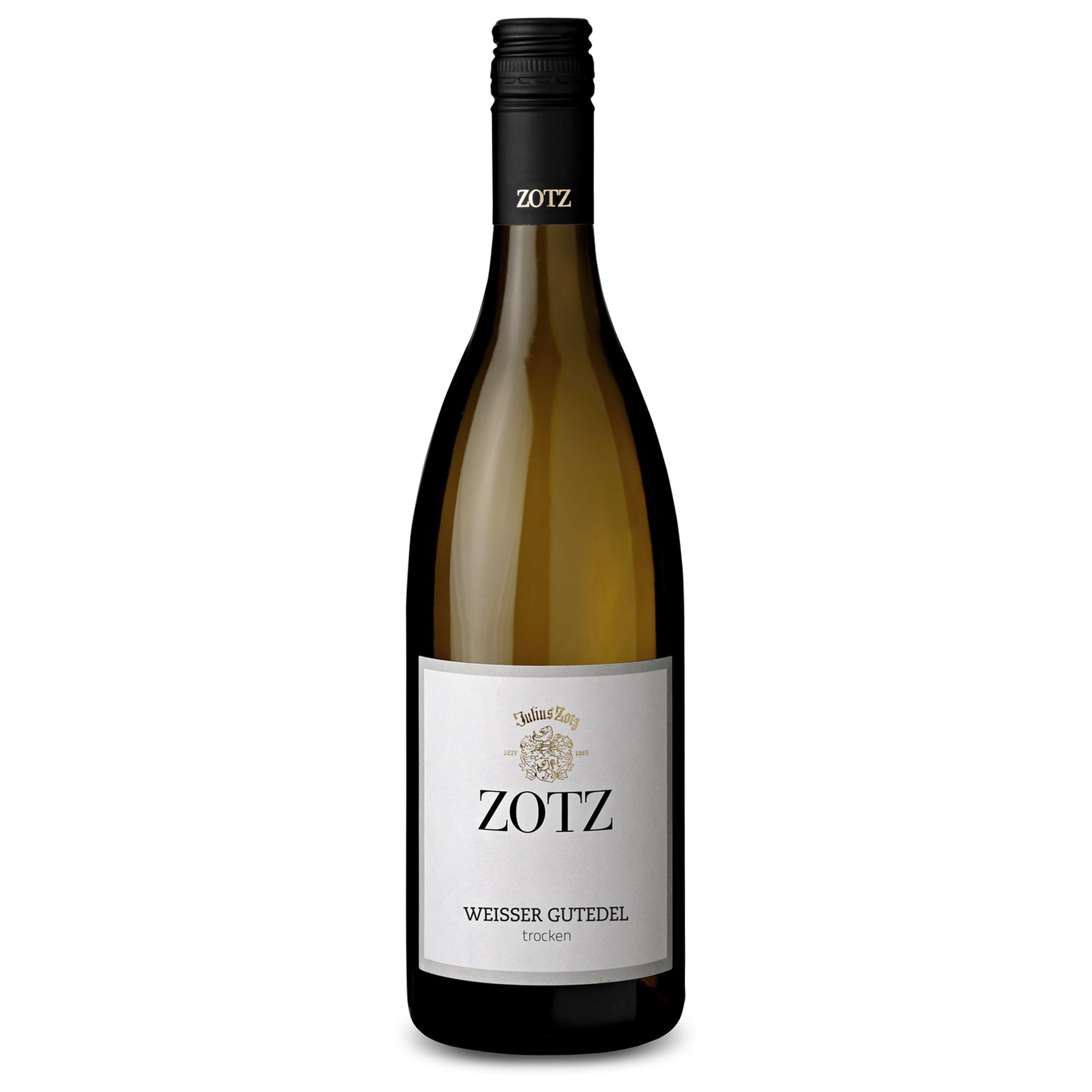 Weingut Julius Zotz Weisser Gutedel Weisswein trocken Deutschland inkl. FeinWert E-Book (6 x 0.75 l)