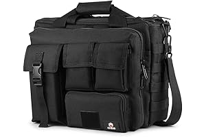 GET Tactical Briefcase, 17.3 Inch Messenger Bag for Men