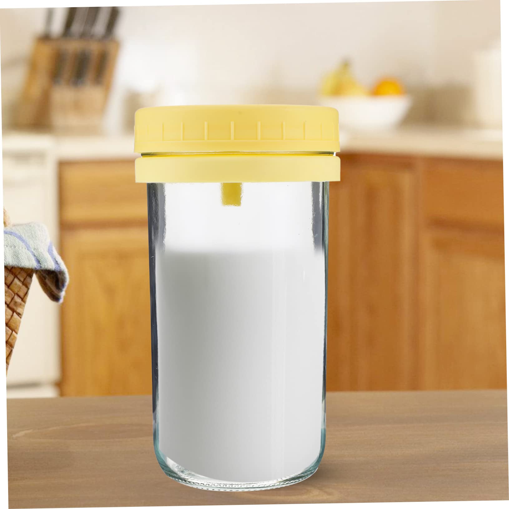 Vetro Muratore di Avena Durante la Notte Tazze di Vetro for Fiocchi d'avena Durante la Notte