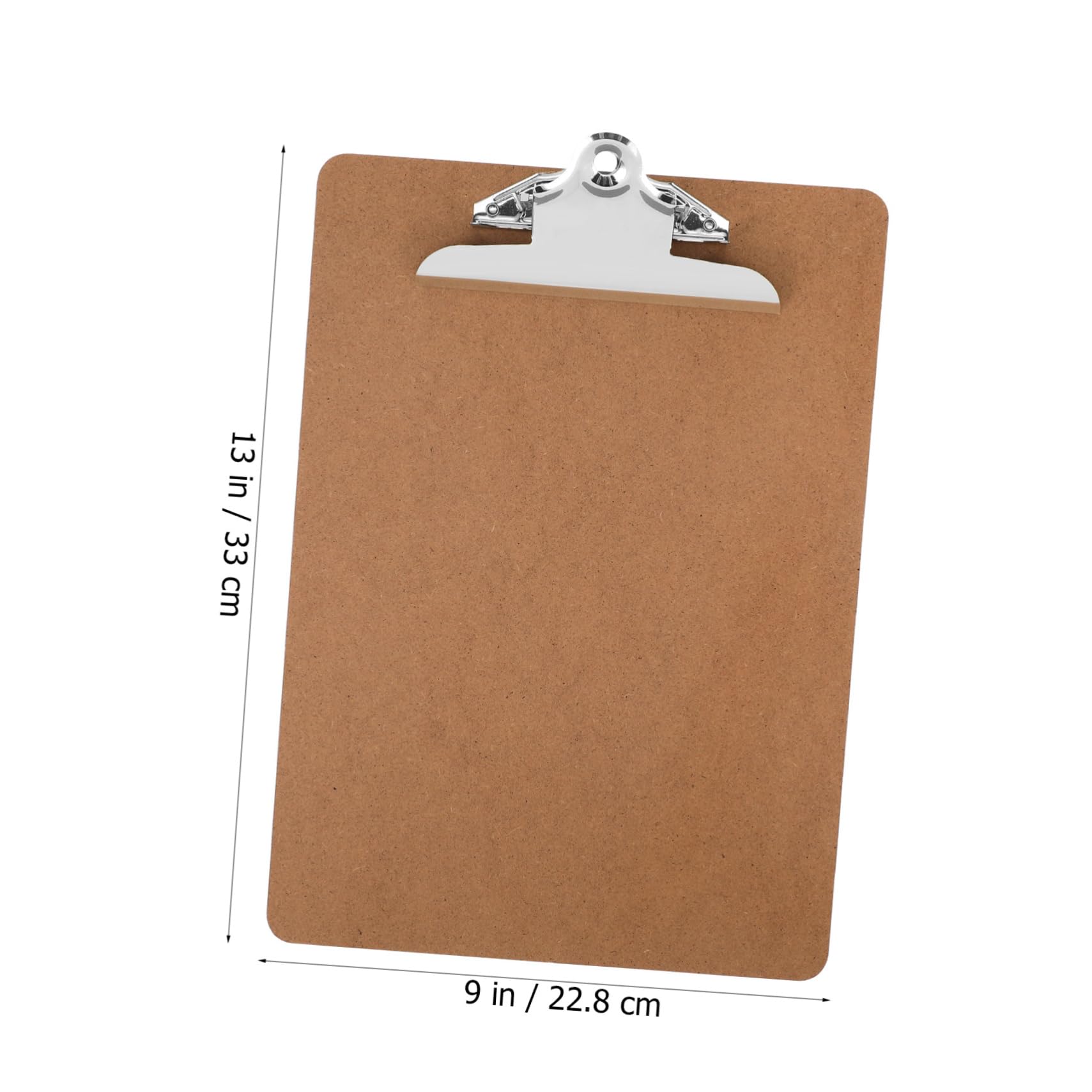 Artibetter 6pezzi Pannello Rigido Per Ufficio Lavagna Per Appunti Lavagna Portatile Per Scrivere Pannello Rigido Per Pittura Supporto Per Scrittura in Mdf Clip Per Documenti Per Ufficio Basso
