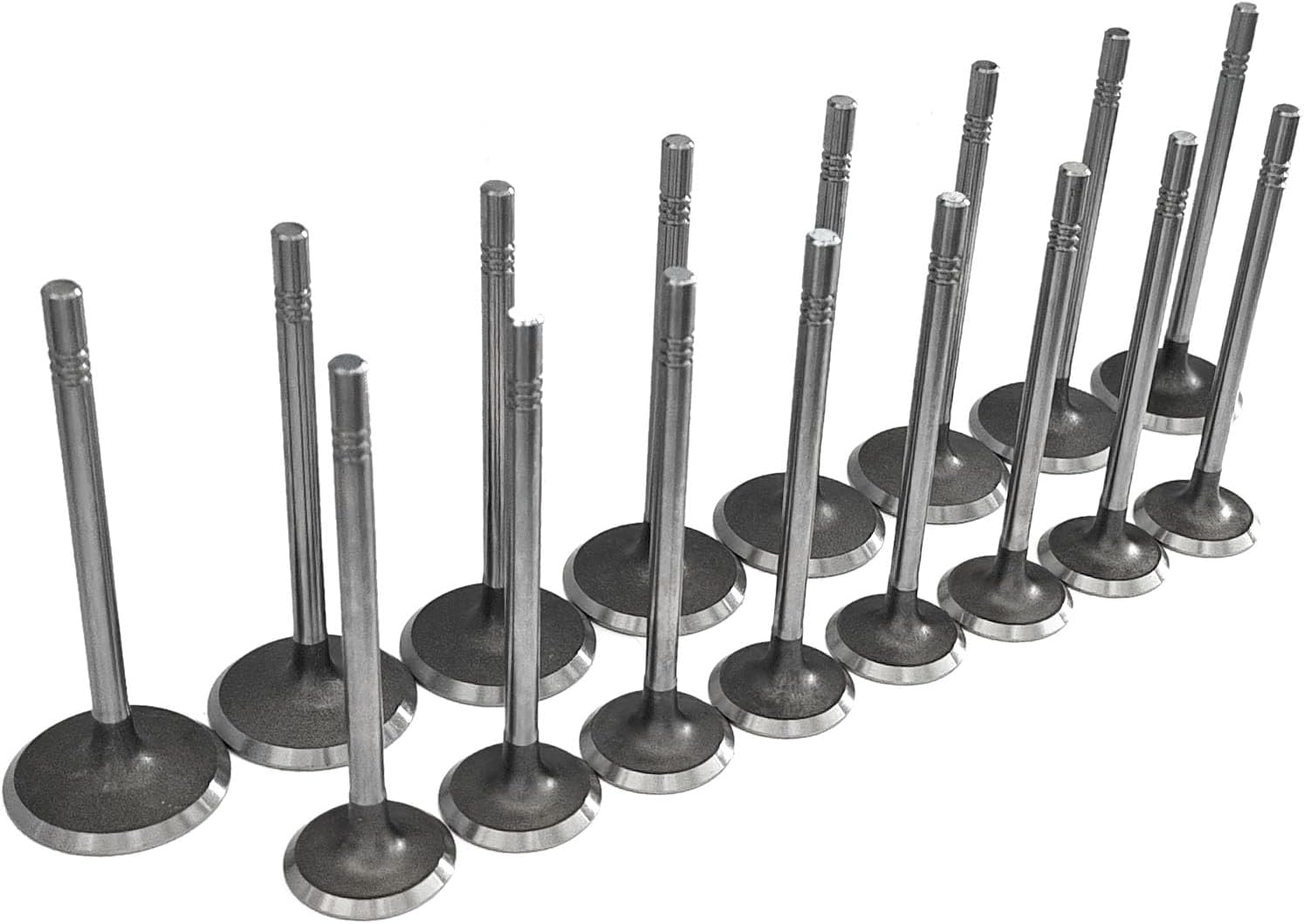 Intake Valves & Exhaust Valves Set Replacement Compatible with Ford/with Lincoln/with Mercury 4.6L 5.4L 16V 1992-1999