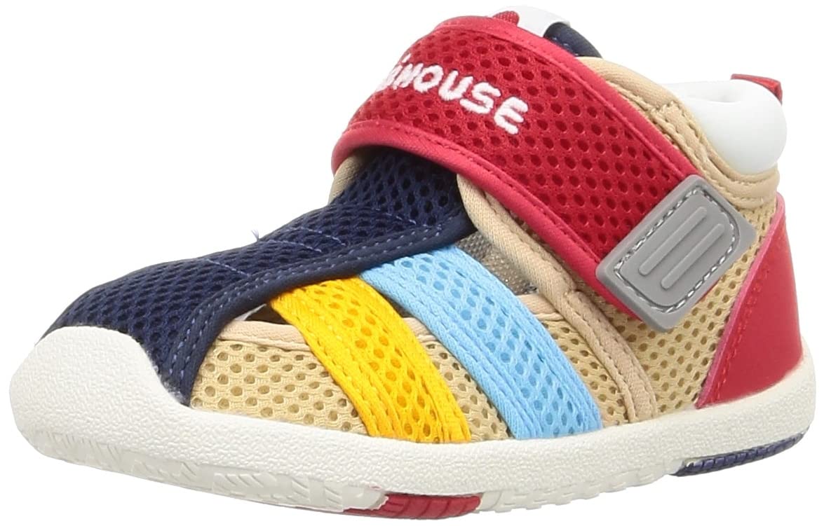 Miki House 12-9307-497 Baby Shoes, multicolor, 13.5 cm