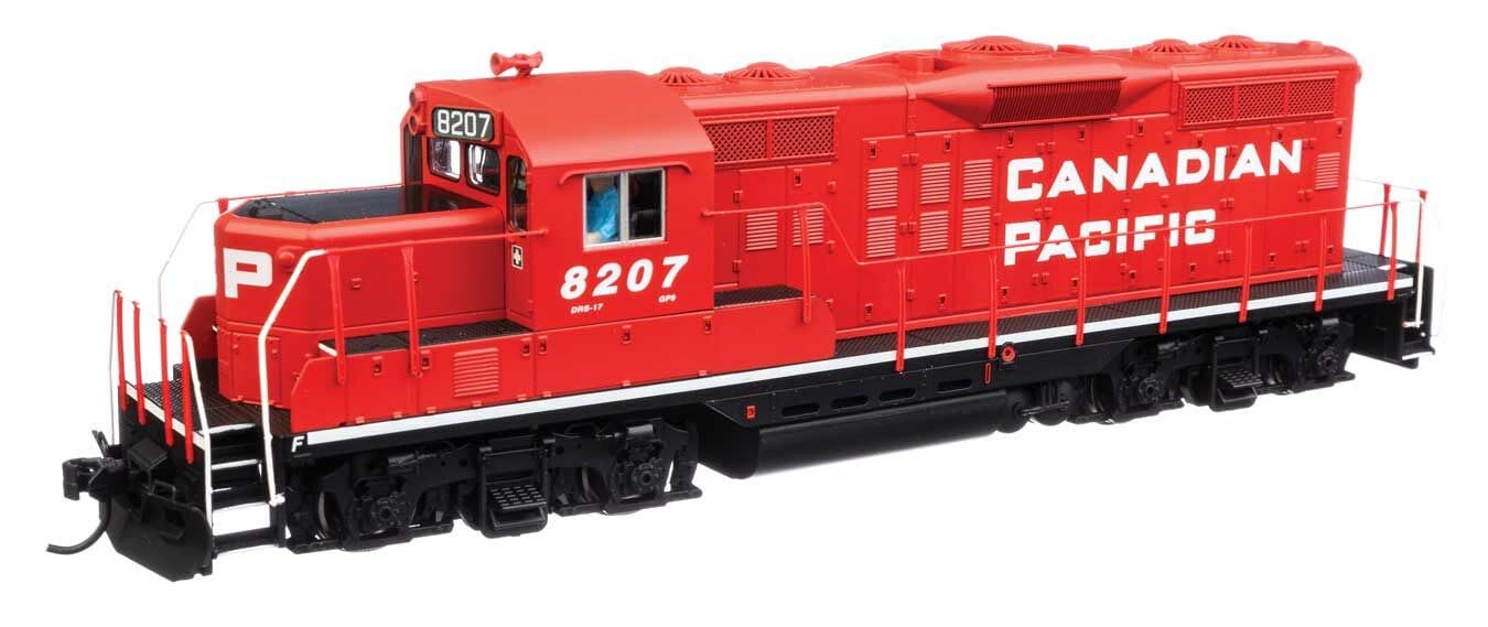 Walthers Mainline 910-20434 HO Scale EMD GP9 Phase II with Chopped Nose - ESU(R) Sound and DCC - Canadian Pacific #8207