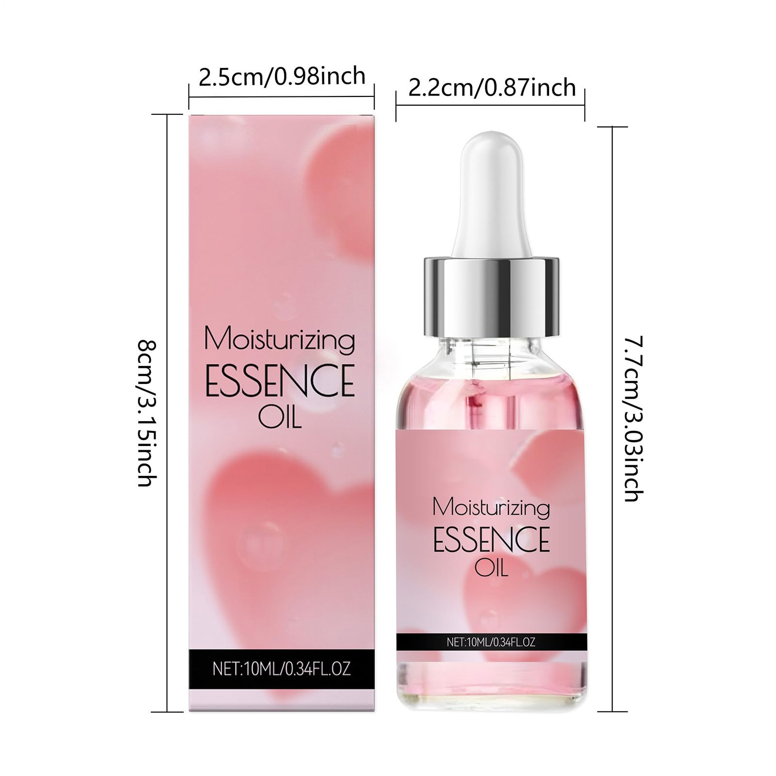 10 ml Olejek Intymny Kobiecy, Olejek Do Wellness Strefy Intymnej, Ujędrniający I Nawilżający, usuwa Nawilżający Zapach Pochwy Z Nawilżającą I Ujędrniającą Formułą, Suchość I Dyskomfort