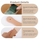 Supvox Double Sided Leather Strop with Green Polishing Compound gallery image